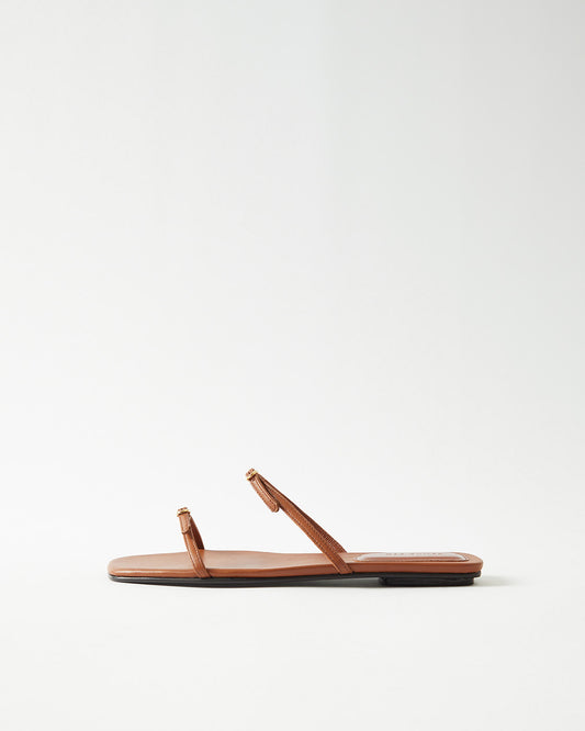 Clara Sandals Leather Nappa Tan