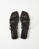 Clara Sandals Leather Nappa Black