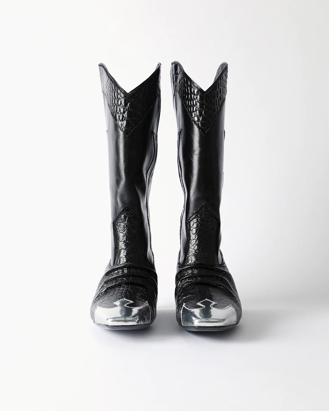 Jessie Boots Leather Black