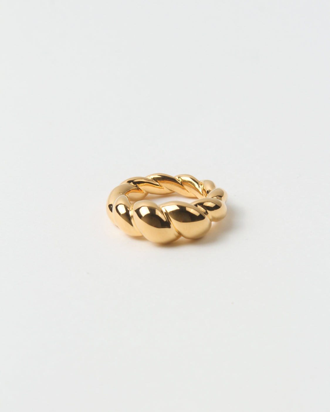 Twirl Ring Gold Vermeil – REJINA PYO