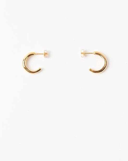 Small Hoops Gold Plated