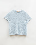 Adina T-shirt Lace Floral Blue