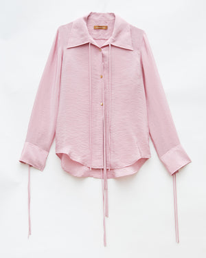 Saskia Shirt Viscose Blend Pink