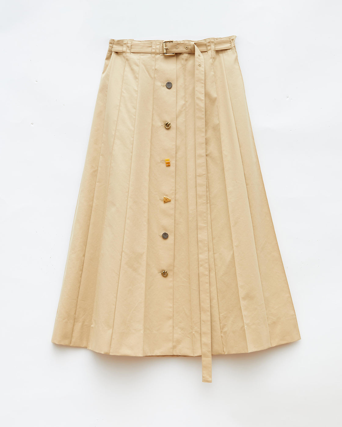 Noor Skirt Cotton Blend Tan – REJINA PYO