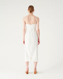 Stevie Dress Silk Off-White