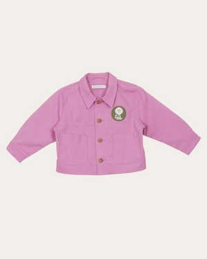 Riley Jacket Cotton Blend Pink