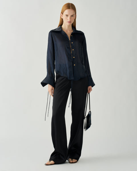 Rejina Pyo MARIANNE SHIRT シルク シャツ ブラウス Marty Shirt Viscose Blend Chartreuse – REJINA PYO
