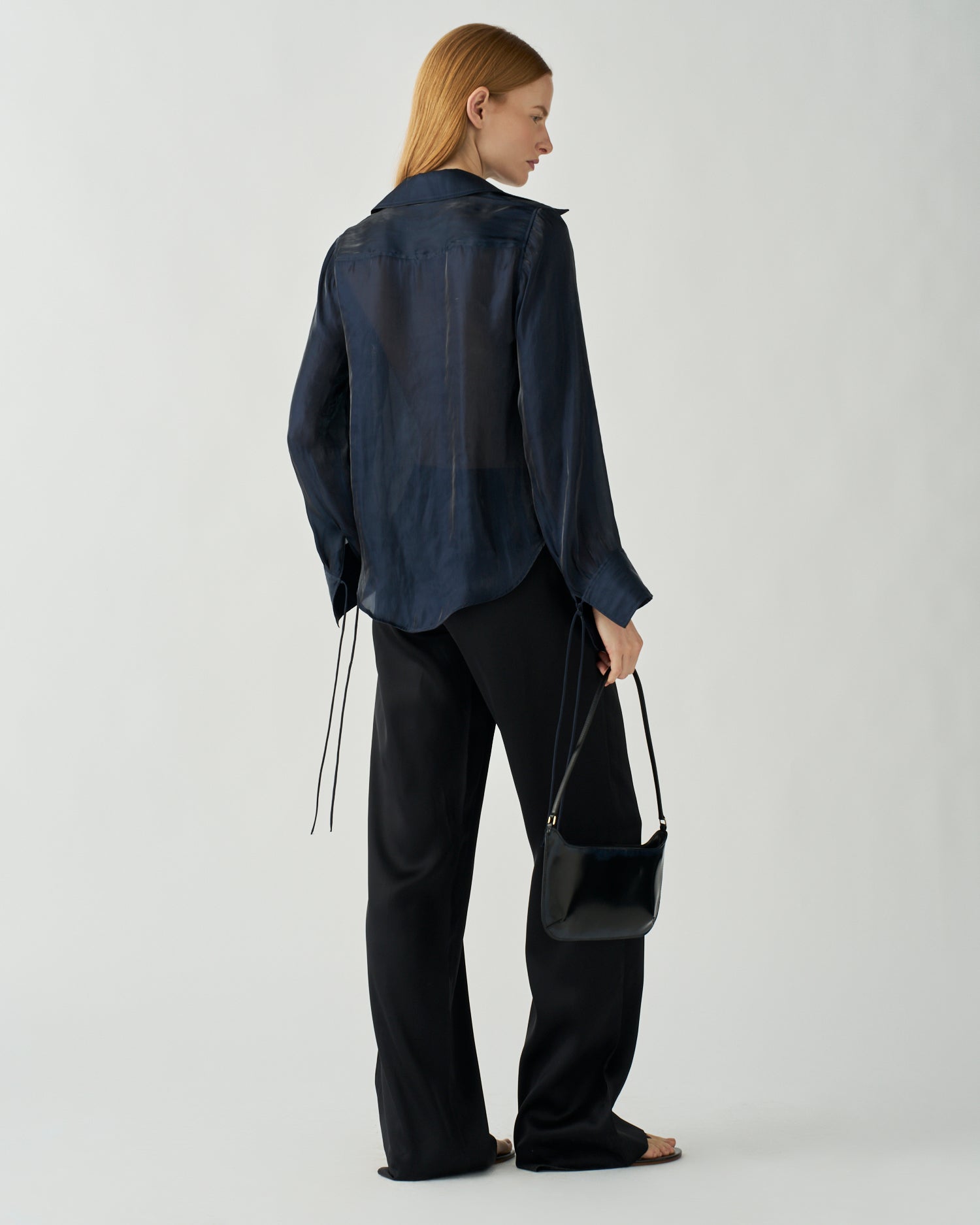 REJINA PYO オーバーサイズ ブラウス Caprice Shirt Organic Cotton Blue – REJINA PYO