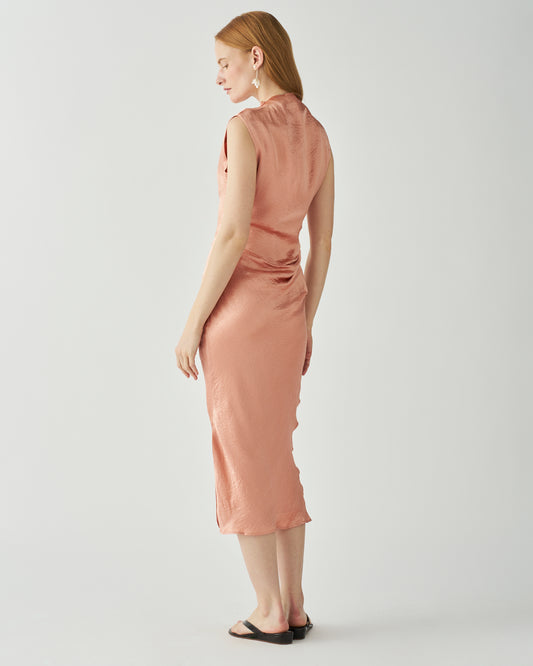 rejina pyo pink dress Rejina Pyo Emi Silk Chiffon Dress Pink