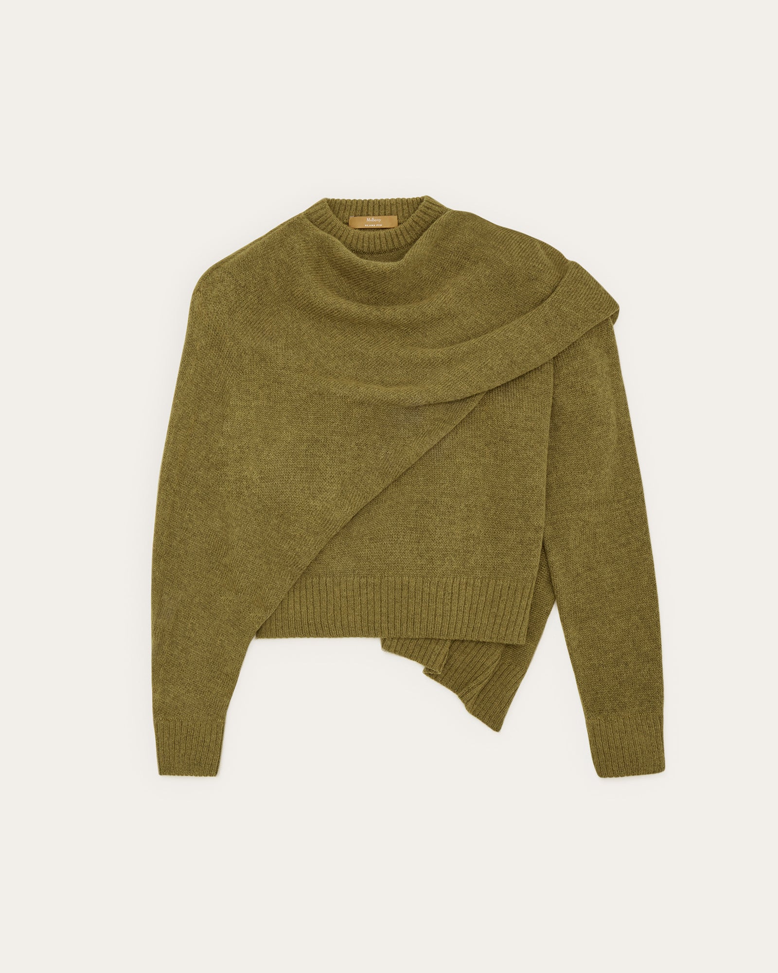 Mulberry x Rejina Pyo Draped Knit Top Autumn Leaves – REJINA PYO