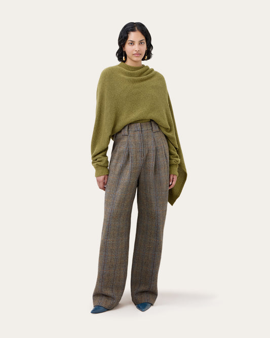 Mulberry x Rejina Pyo Heritage Trouser Heritage Check