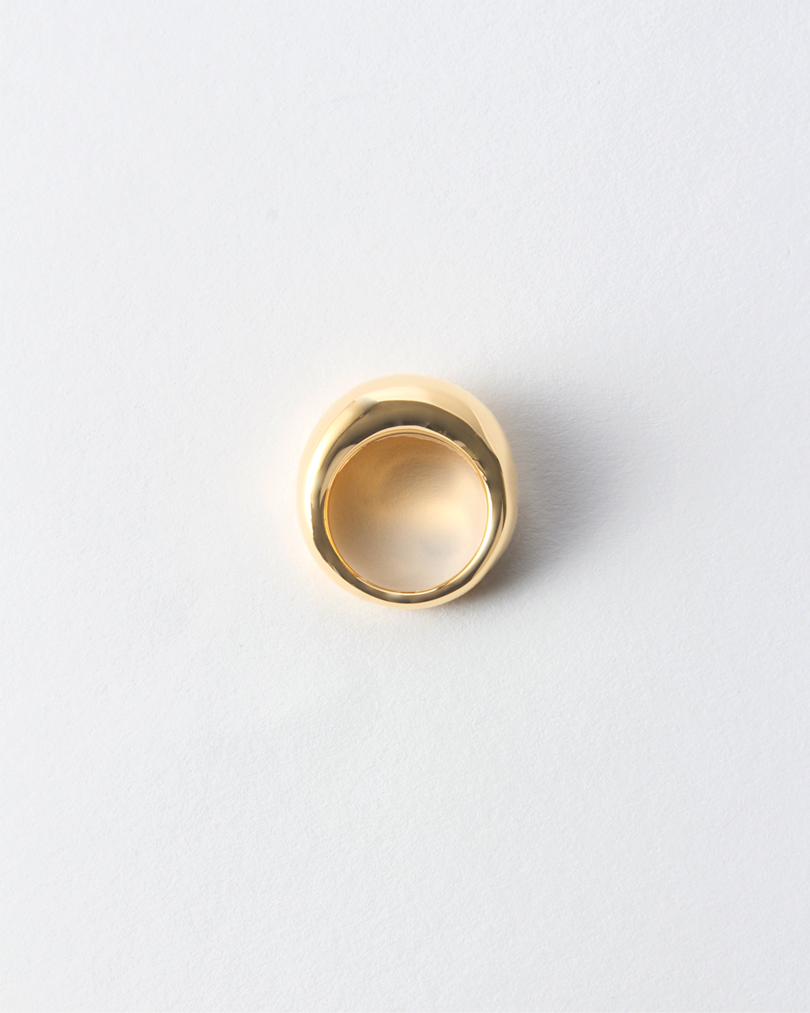 Dome Ring Gold Vermeil – REJINA PYO