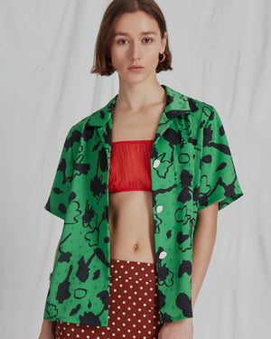 Mila Shirt Print Green
