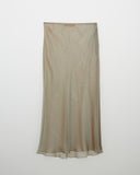 Viola Skirt Silk Chiffon Grey