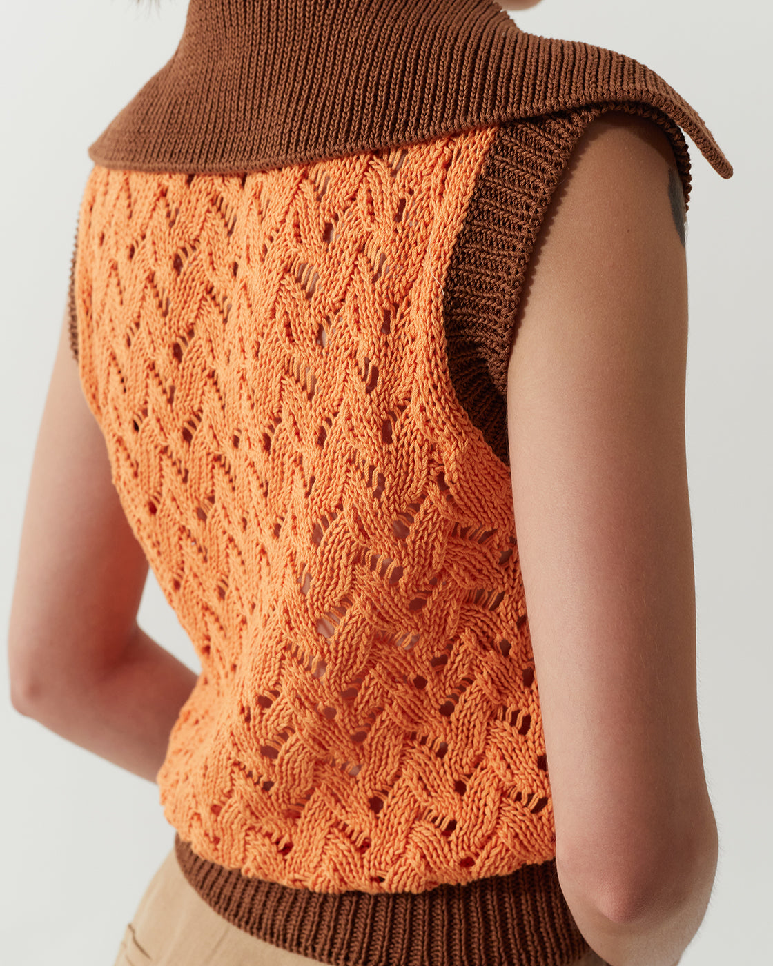 Elfie Vest Organic Cotton Orange