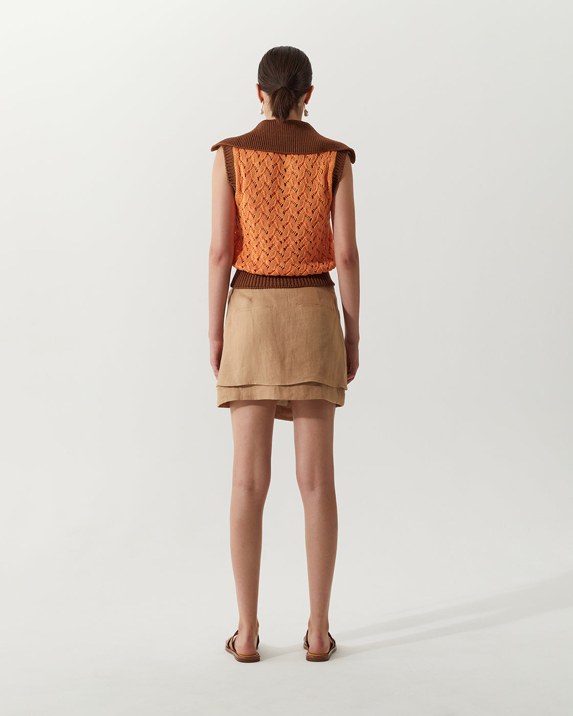 Elfie Vest Organic Cotton Orange