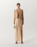 Elani Blazer Linen Beige