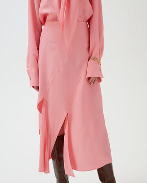 Remi Skirt Viscose Pink