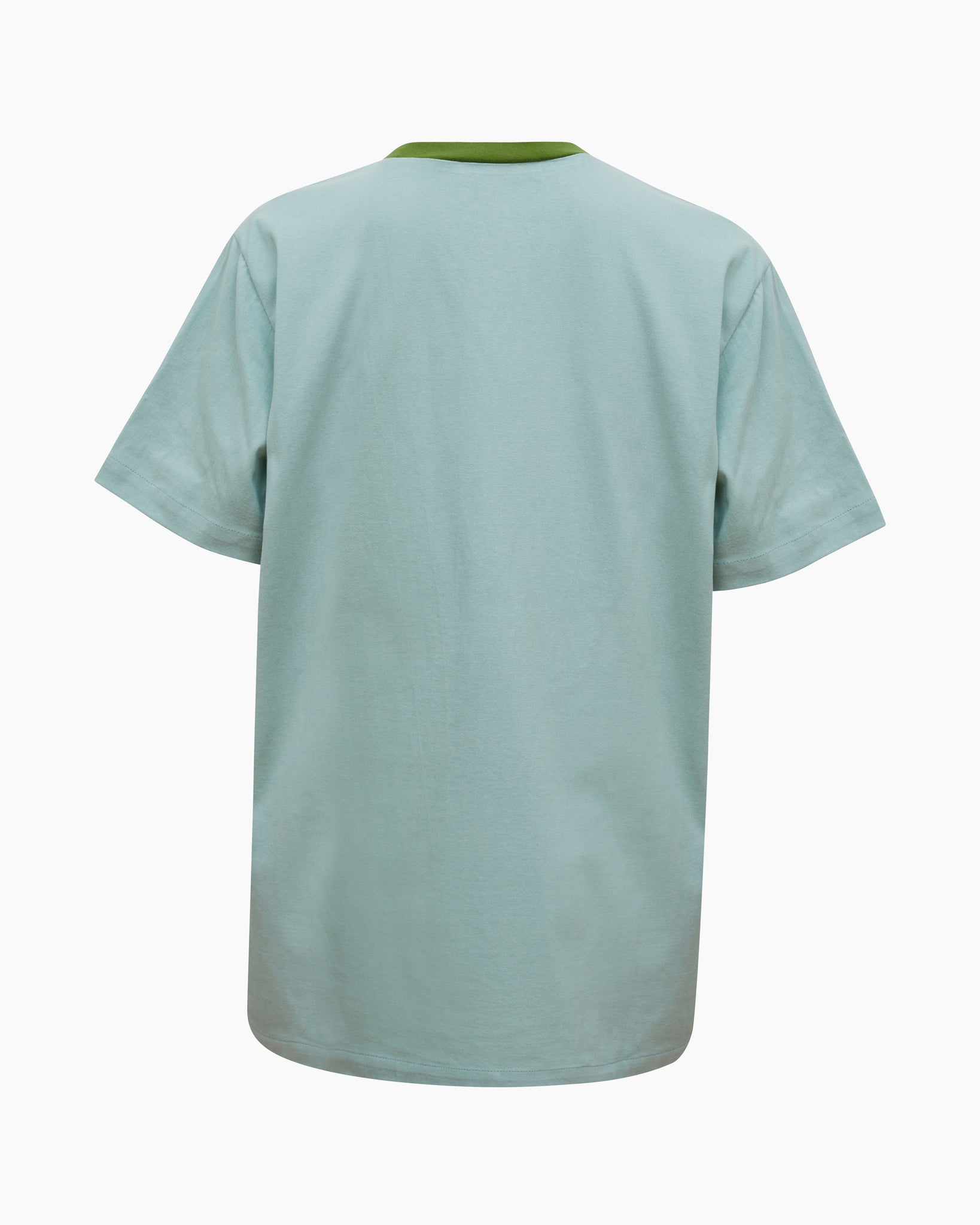 Rhys T-shirt Cotton Jersey Mint Blue + Green - Special Price