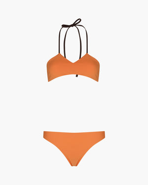 Ava Bikini Top Orange - Special Price