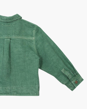 Riley Jacket Recycled Cotton Twill Green