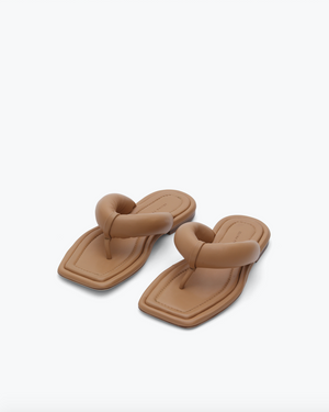 Nella Sandals Leather Hazelnut - Special Price