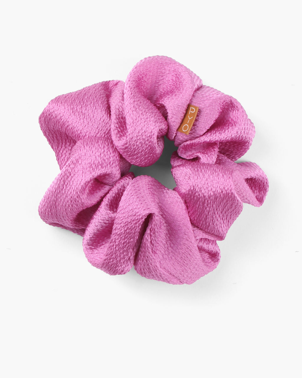 Scrunchie Hammered Silk Pink